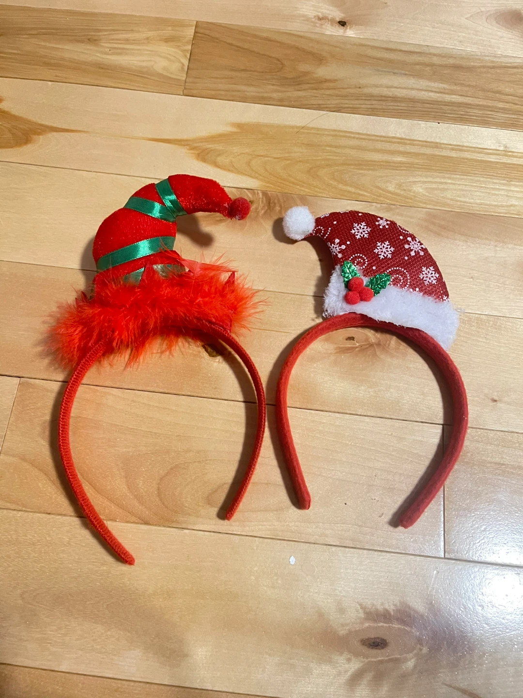 Christmas Headbands - Mouse Ear, Elf & Santa Hat Styles - photo 3