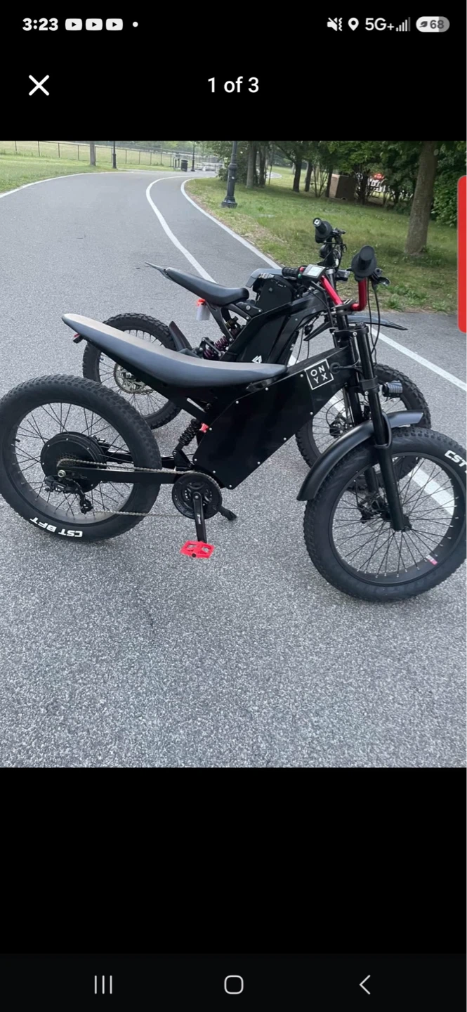 ONYX Electric Bicycle/ stealth bomber - photo 5