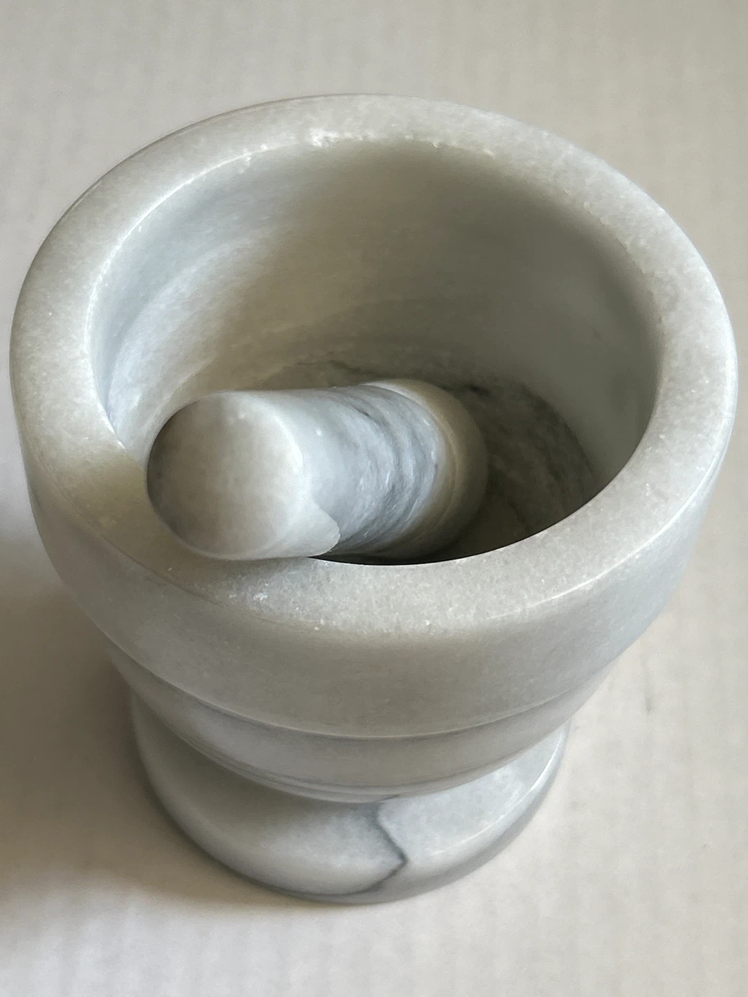⚽️Marble Mortar and Pestle Set - photo 5