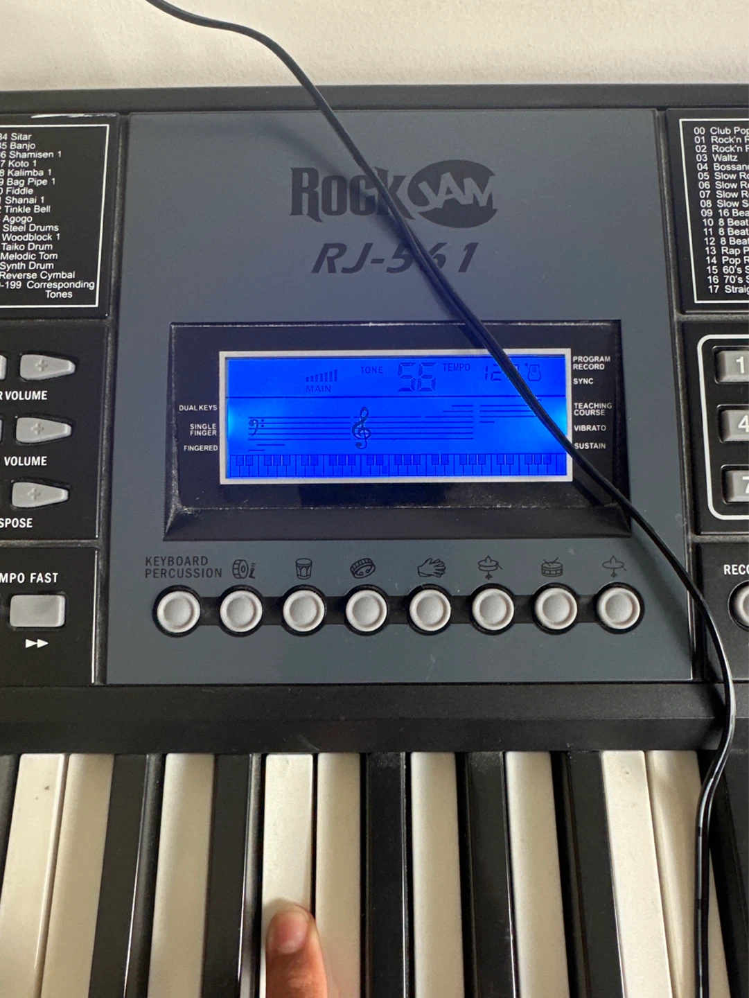 Rock Jam RJ-561 Electronic Keyboard - photo 5