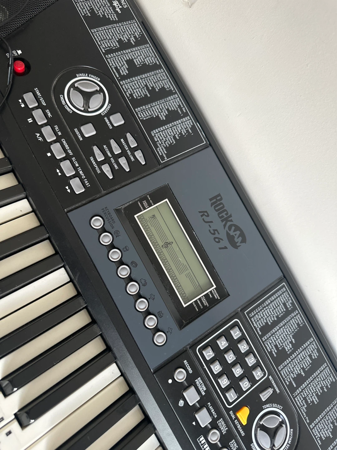 Rock Jam RJ-561 Electronic Keyboard - photo 2