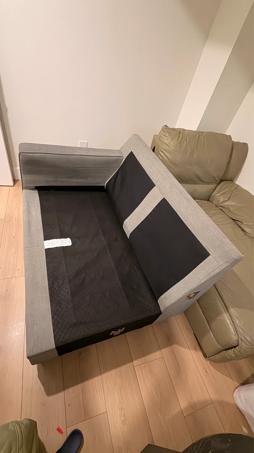 Bought from Briks new Light Gray Fabric 2seats Sofa - photo 2