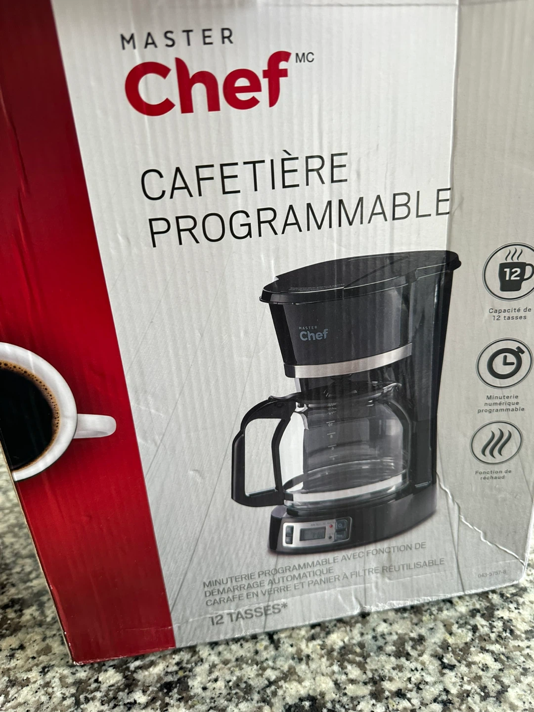 Master Chef Programmable Coffee Maker - photo 2