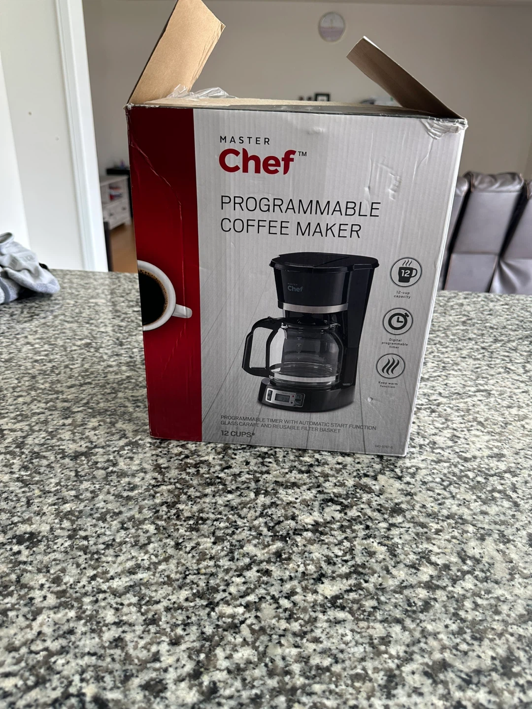Master Chef Programmable Coffee Maker