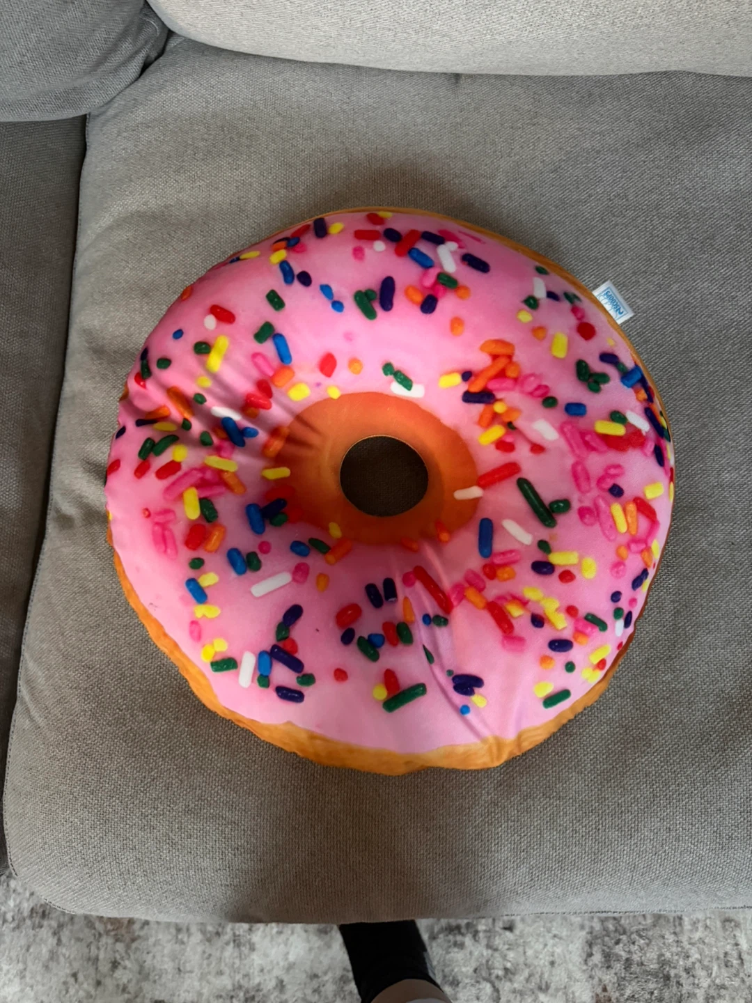 Scoops Donut Plush Pillow