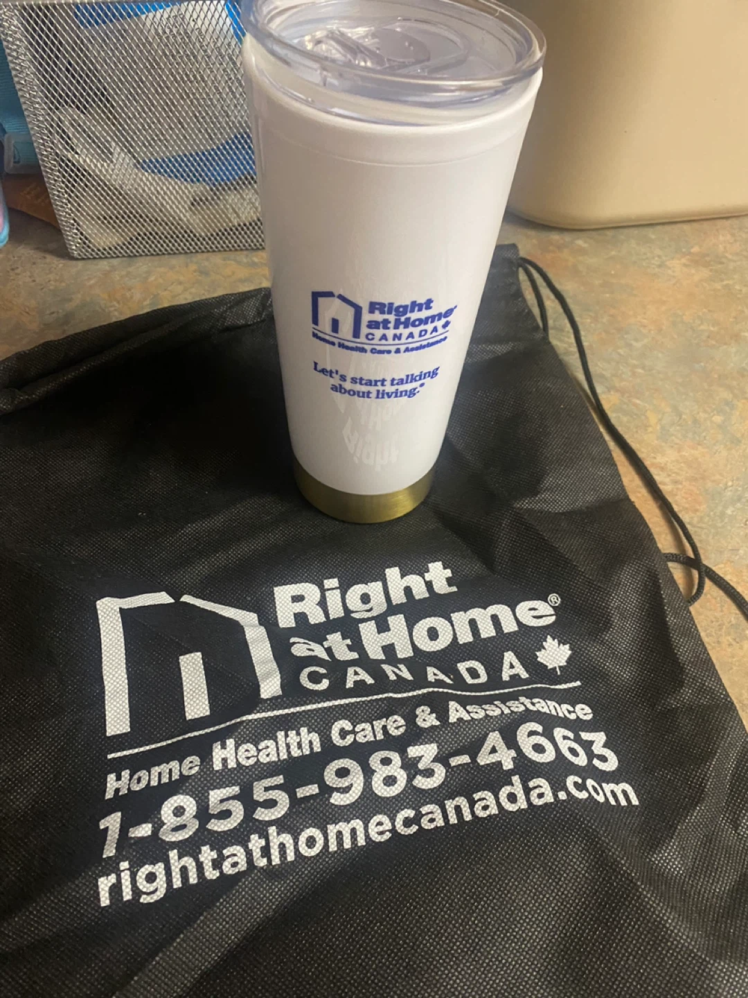 Right at Home Canada Tumbler with Bag - photo 2