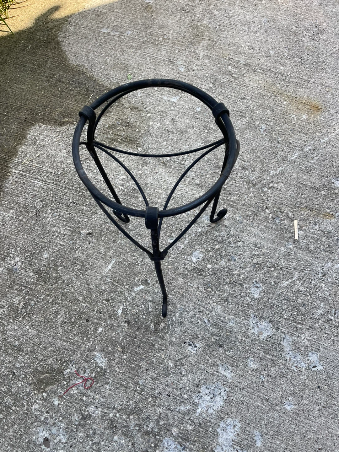 Black Metal Plant Stand