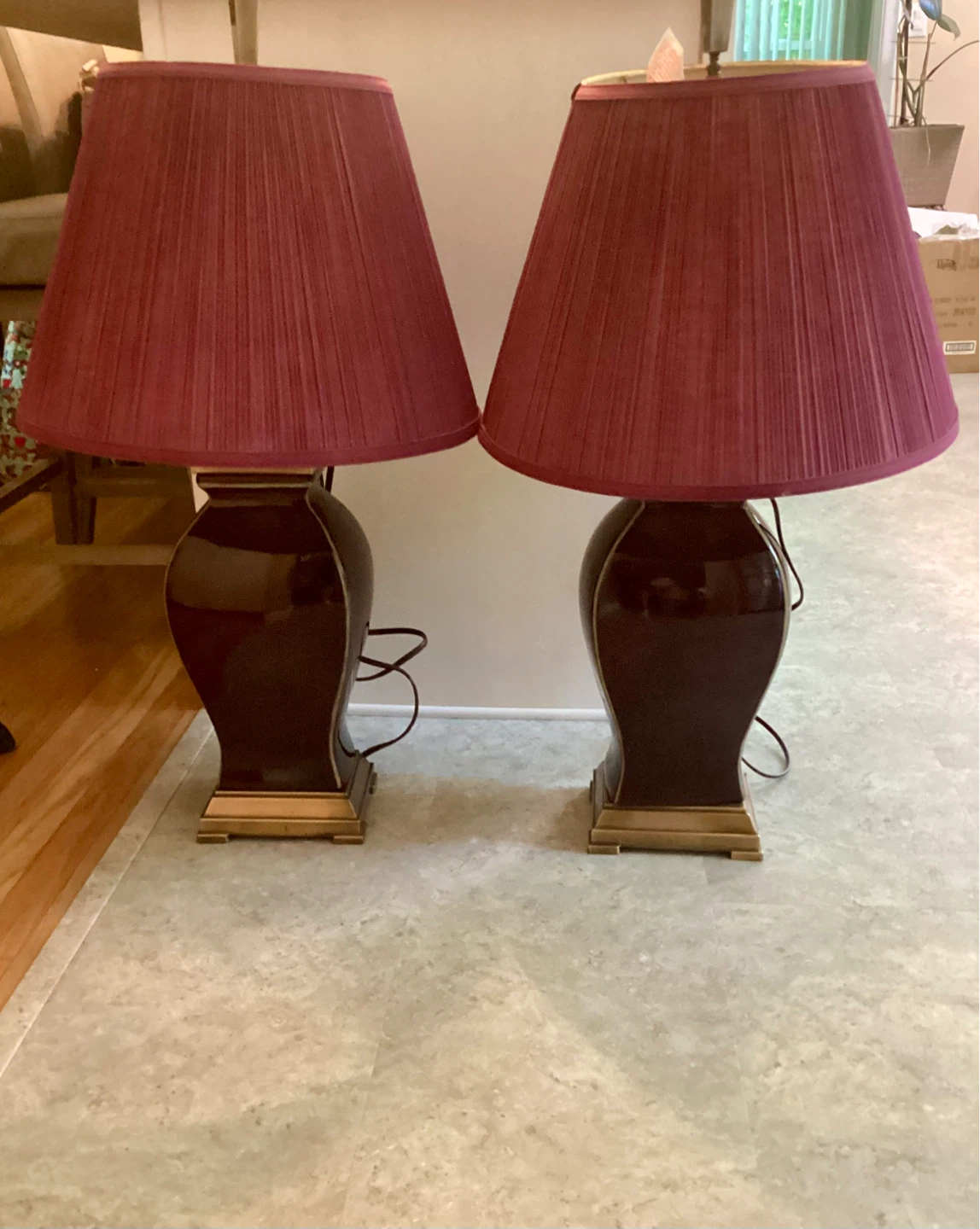 2 Uttermost Rory Table Lamps