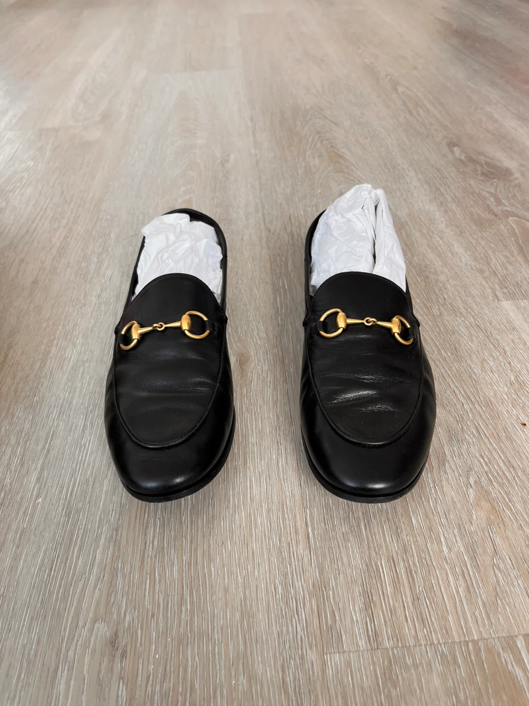 Gucci Black Leather Horsebit Loafers - photo 3