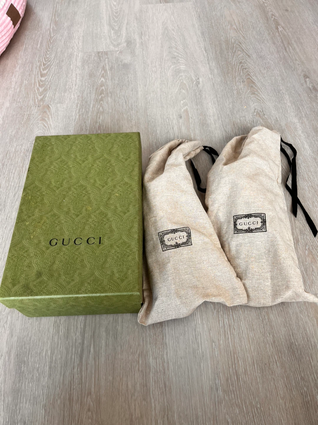 Gucci Black Leather Horsebit Loafers