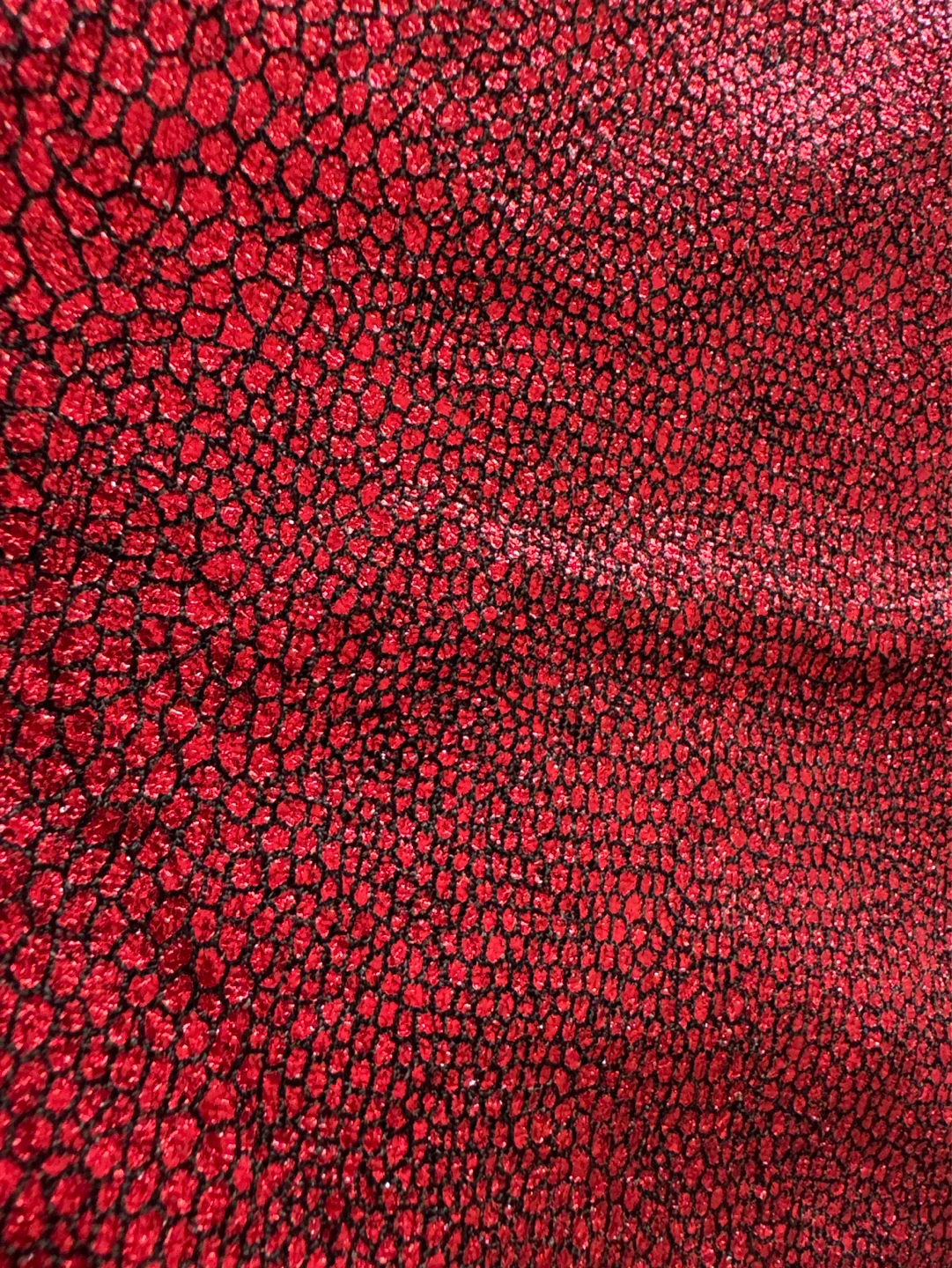 Red Metallic Bodycon Spaghetti Strap Dress - photo 3