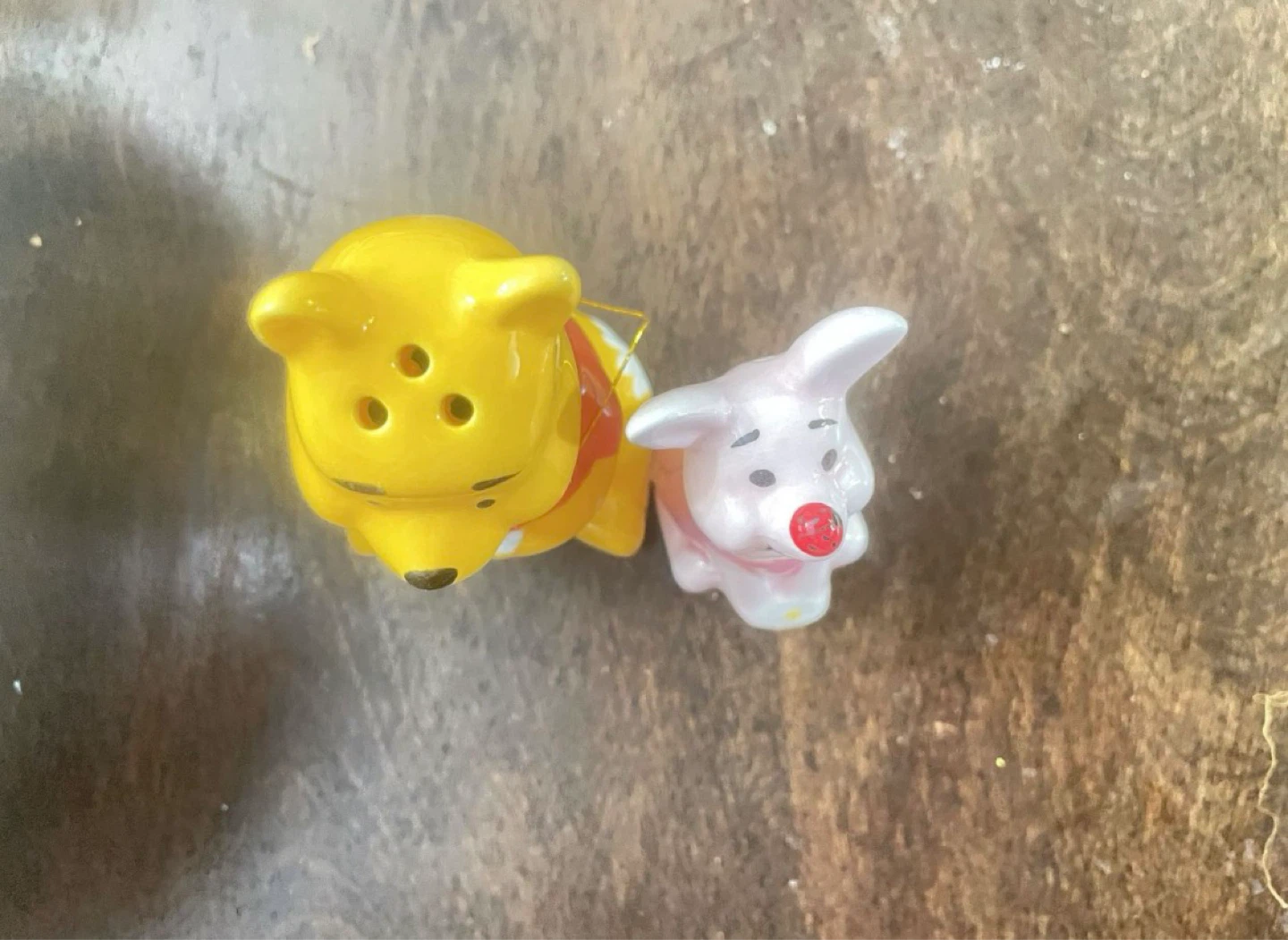 Winnie the Pooh & Piglet Salt and Pepper Shakers ⚽ - photo 2