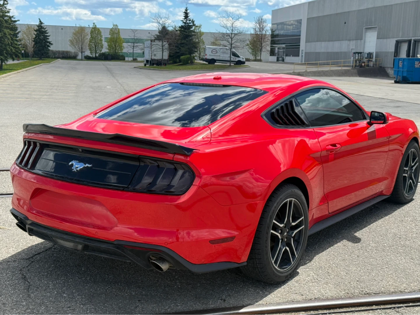 Red Ford Mustang Coupe - photo 5