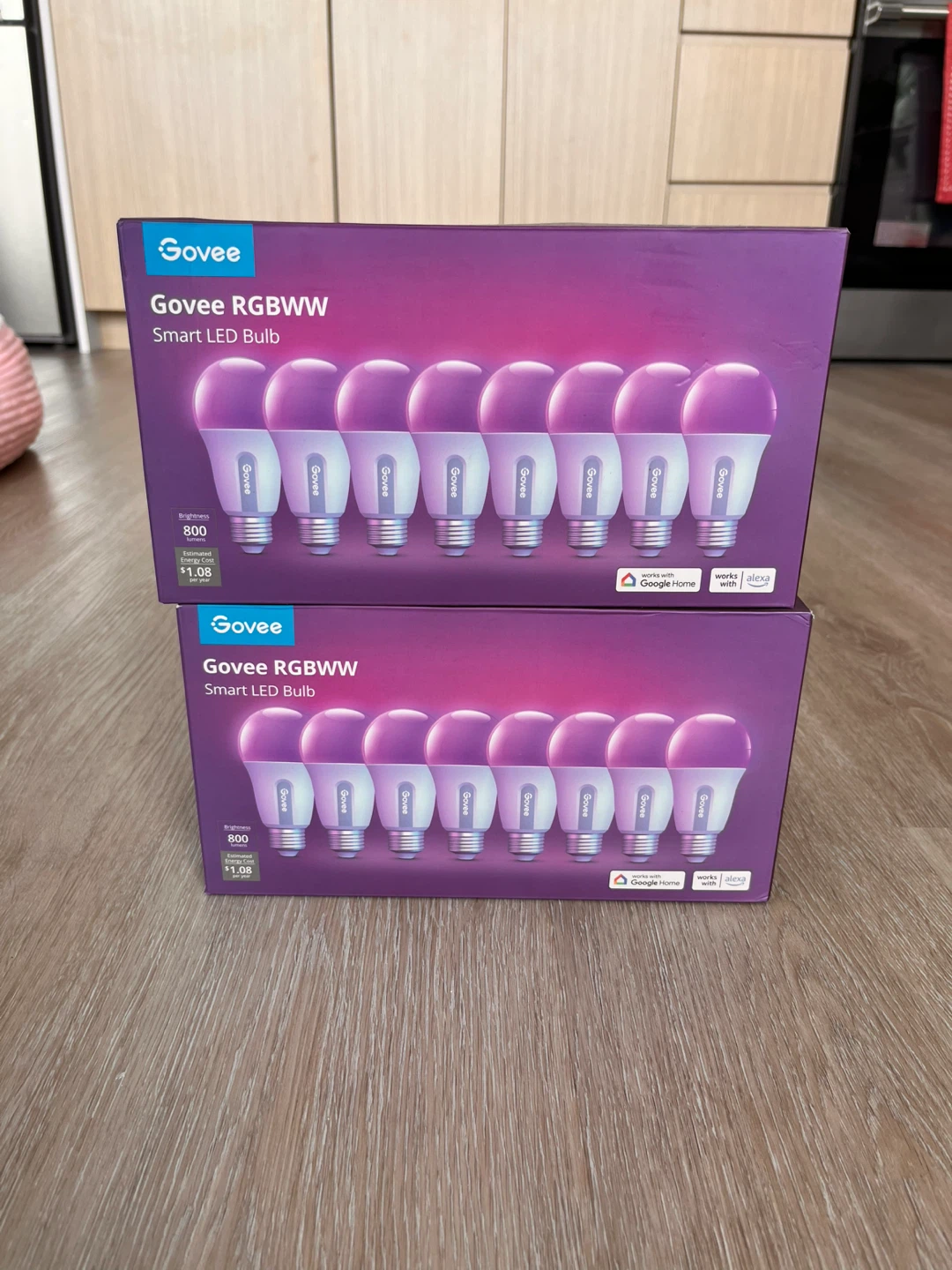 Govee RGBWW Smart LED Bulbs (2 Pack)