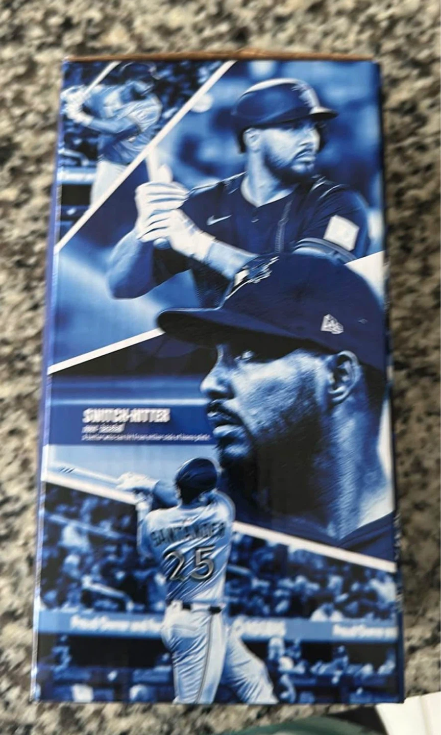 Anthony Santander Switch-Hitter Blue Jays Bobblehead Figurine - photo 4