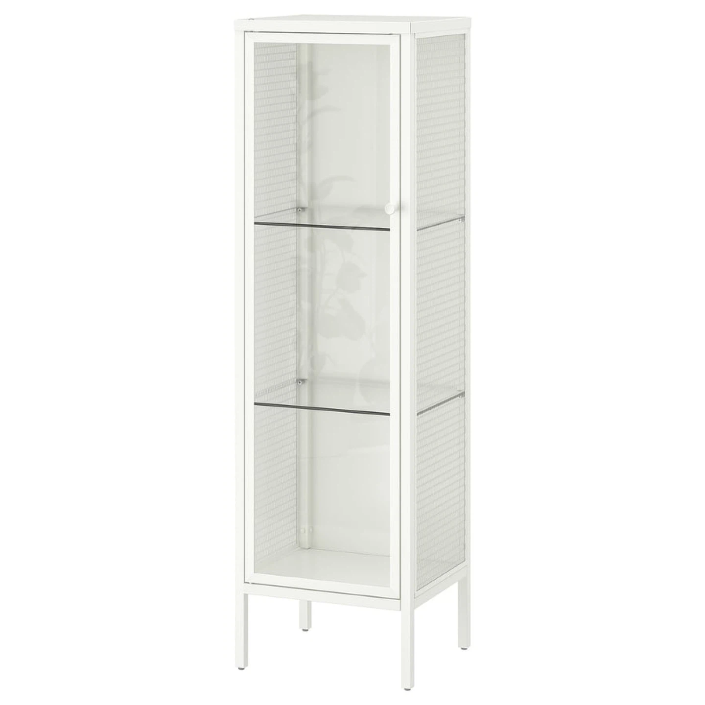 2 IKEA BAGGEBO Glass Door Cabinets – White - photo 3