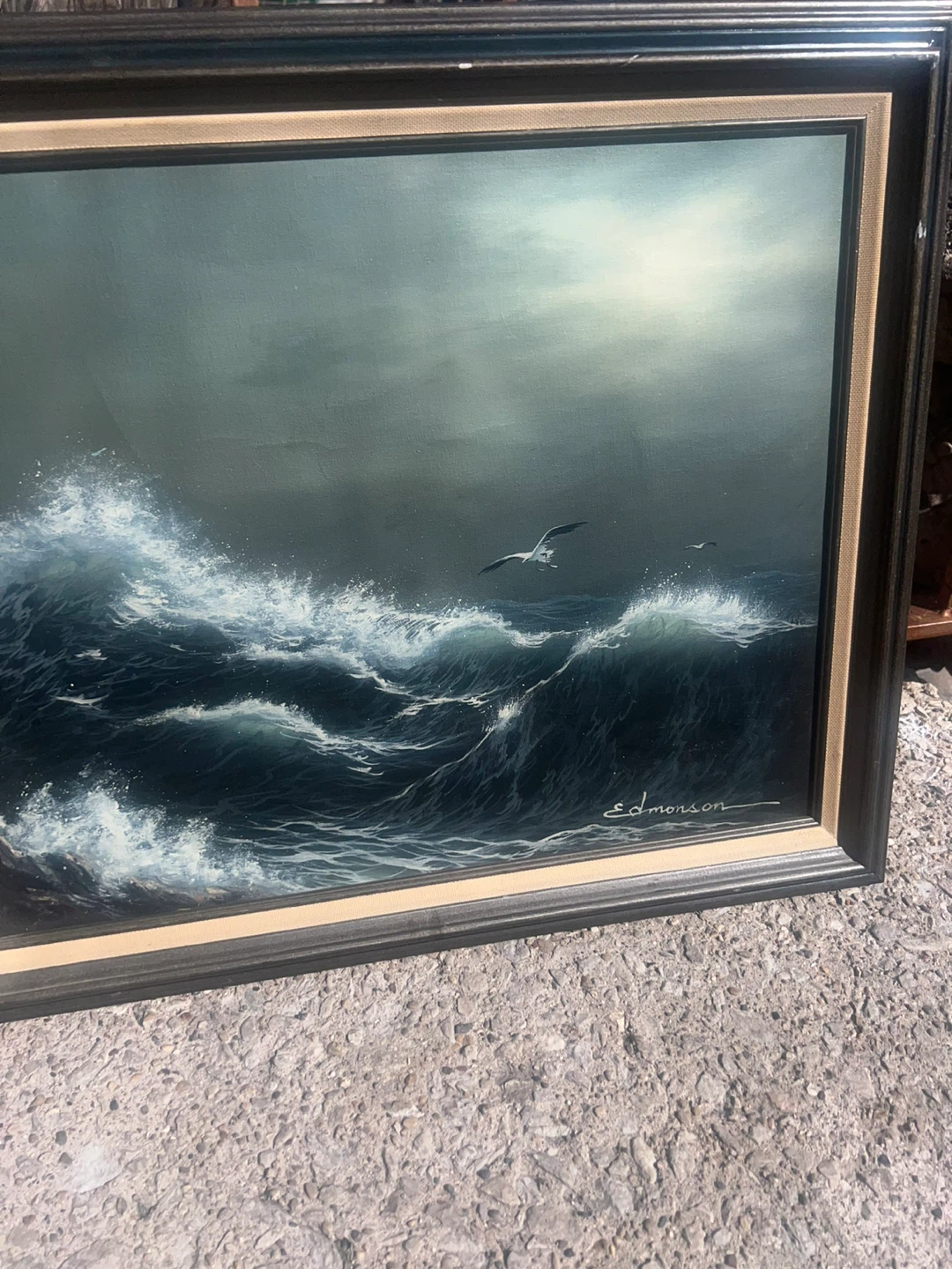 Seascape Oil Painting by E. D. Morson ⚽ - photo 2