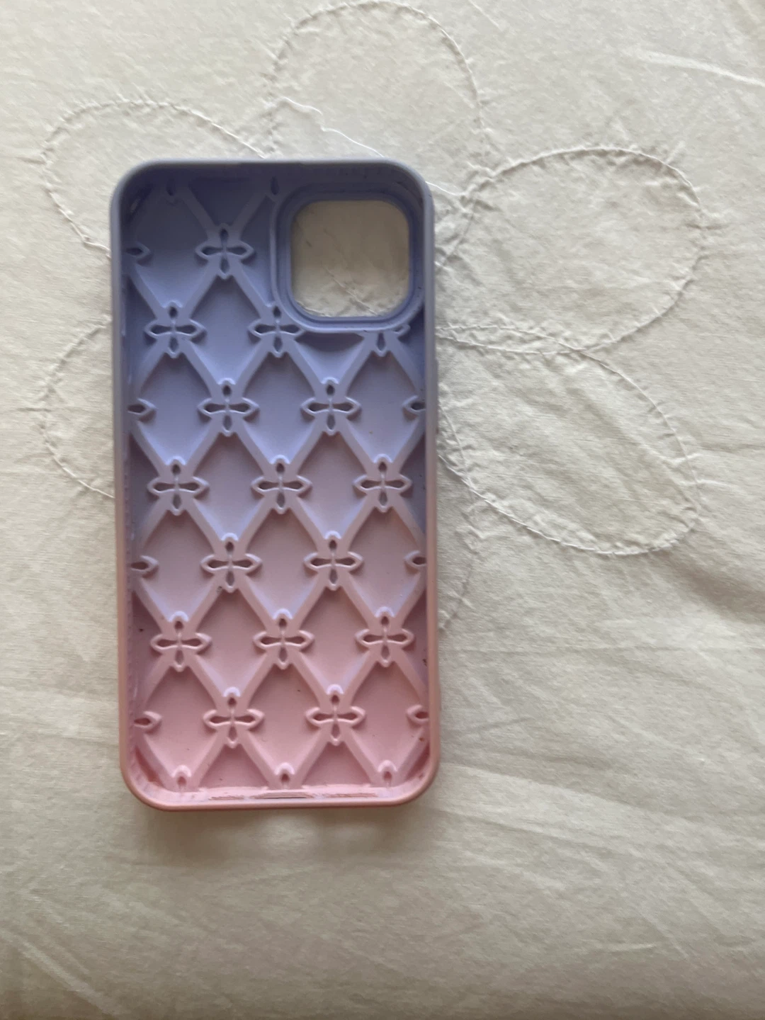 Phone Case with Rhinestone Camera Trim - photo 2