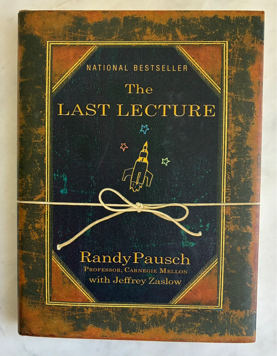 Hardcover book: The Last Lecture by Randy Pausch