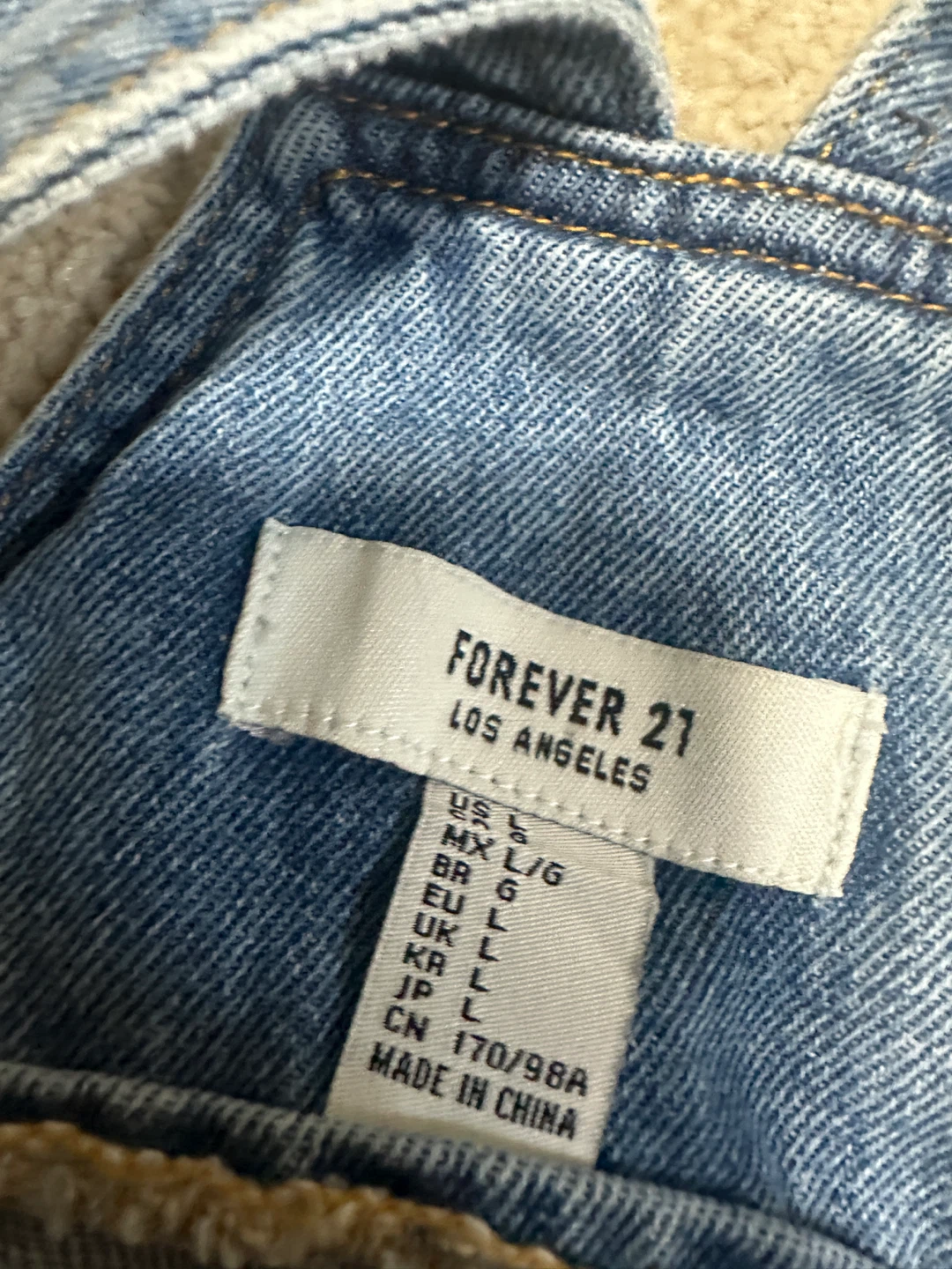Vintage f21 overalls - photo 2