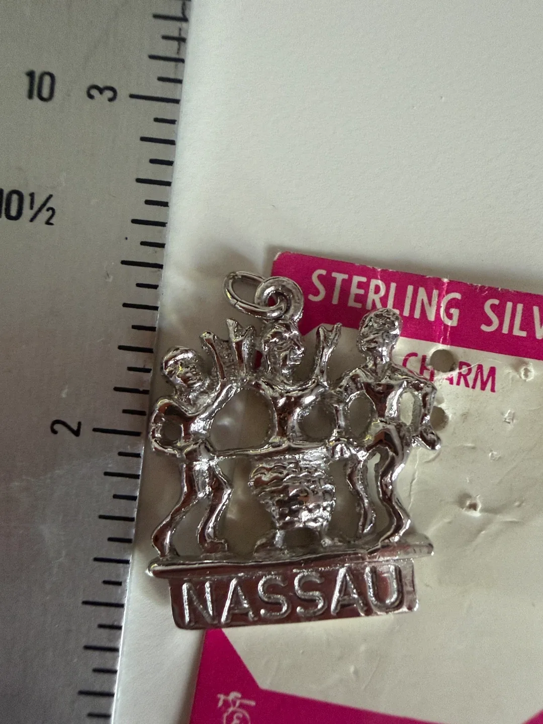 Sterling Silver Nassau Charm - photo 4