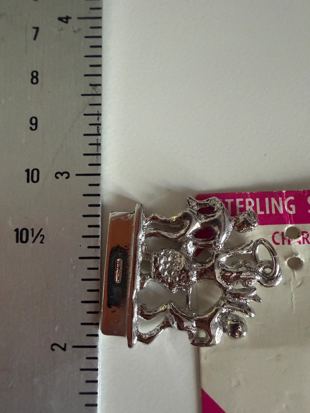 Sterling Silver Nassau Charm - photo 2