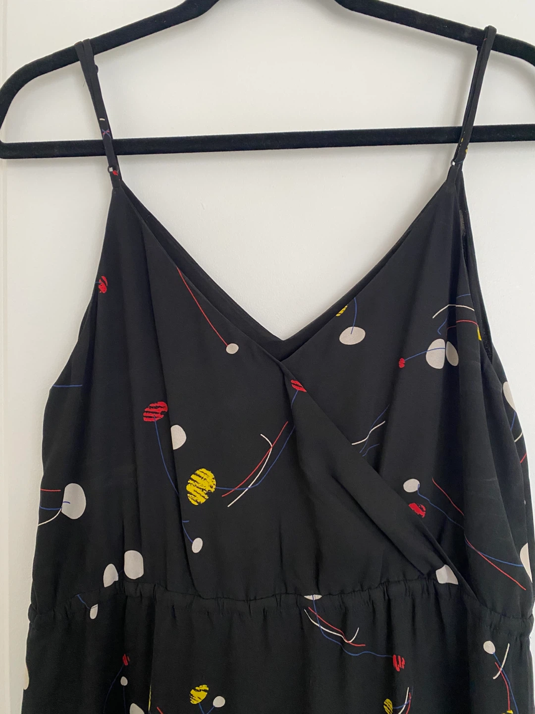 Aritzia/Babaton black print ‘casmir’ dress, M ⚽️ - photo 5