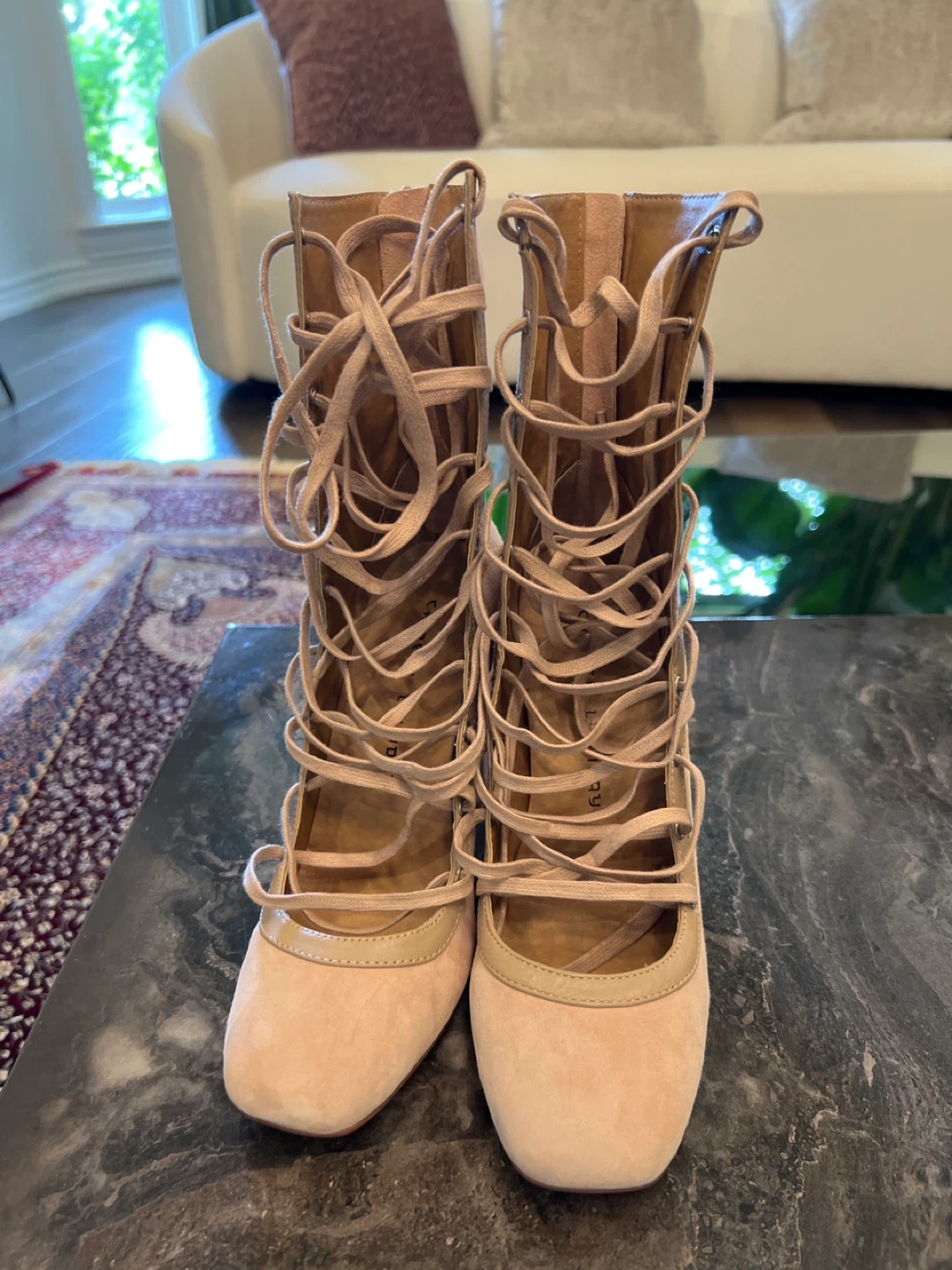 Chinese Laundry Lace-Up Heeled Boots - photo 2