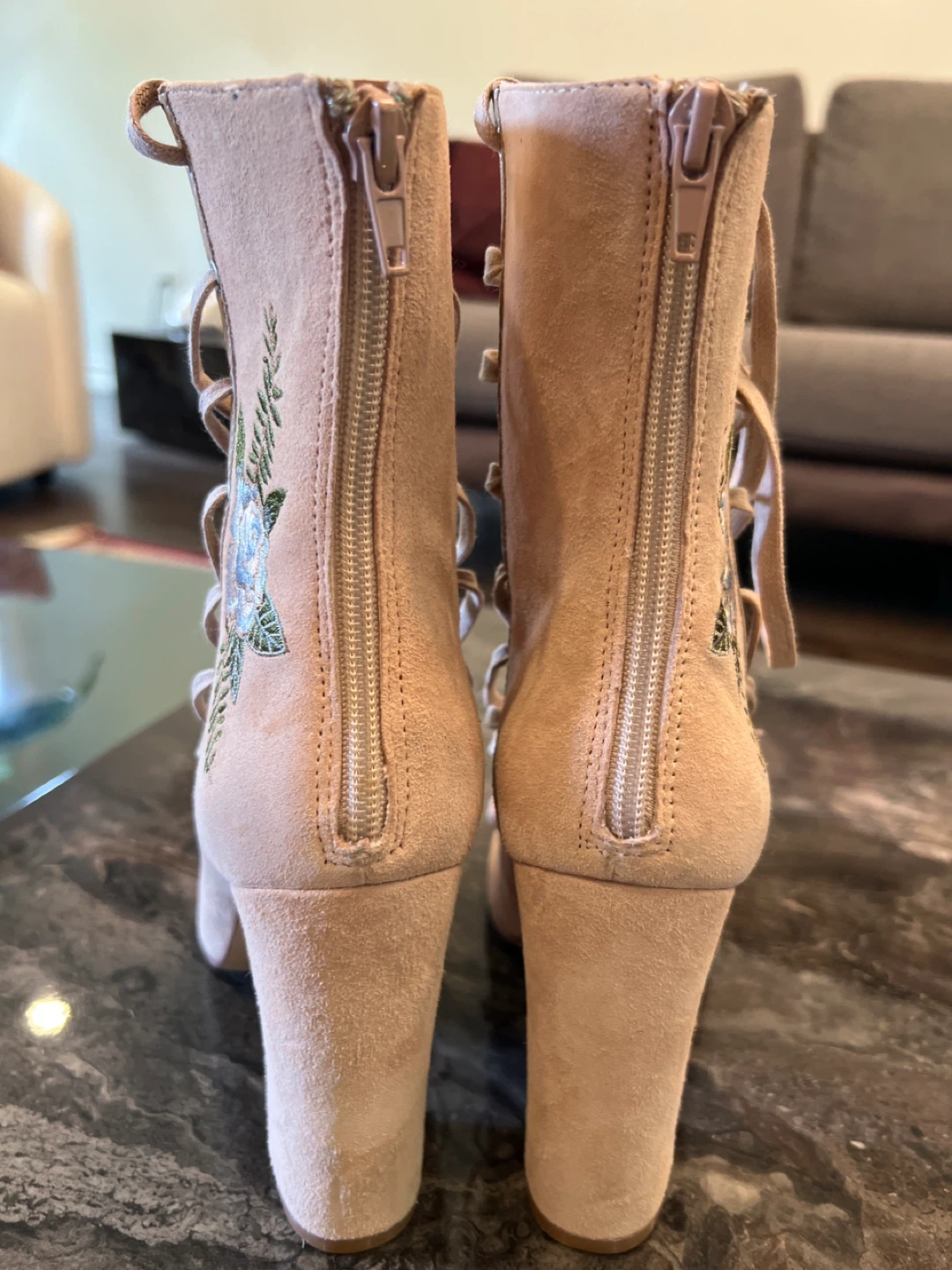 Chinese Laundry Lace-Up Heeled Boots - photo 3