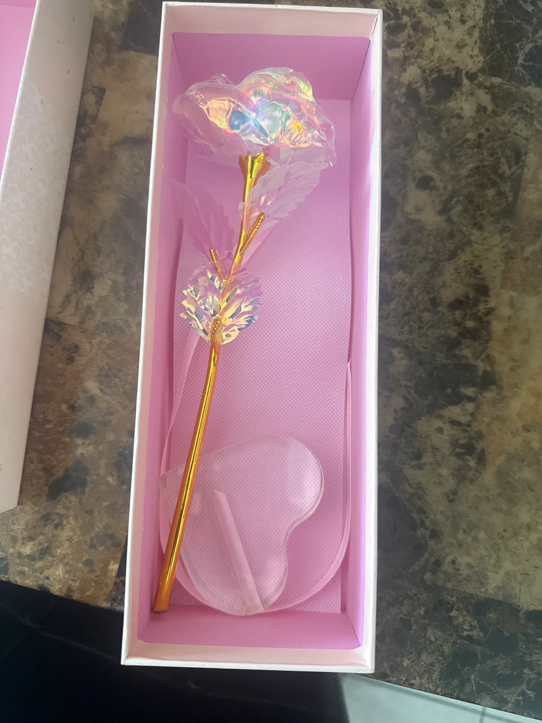 24K Golden Rose Artificial Flower - photo 2