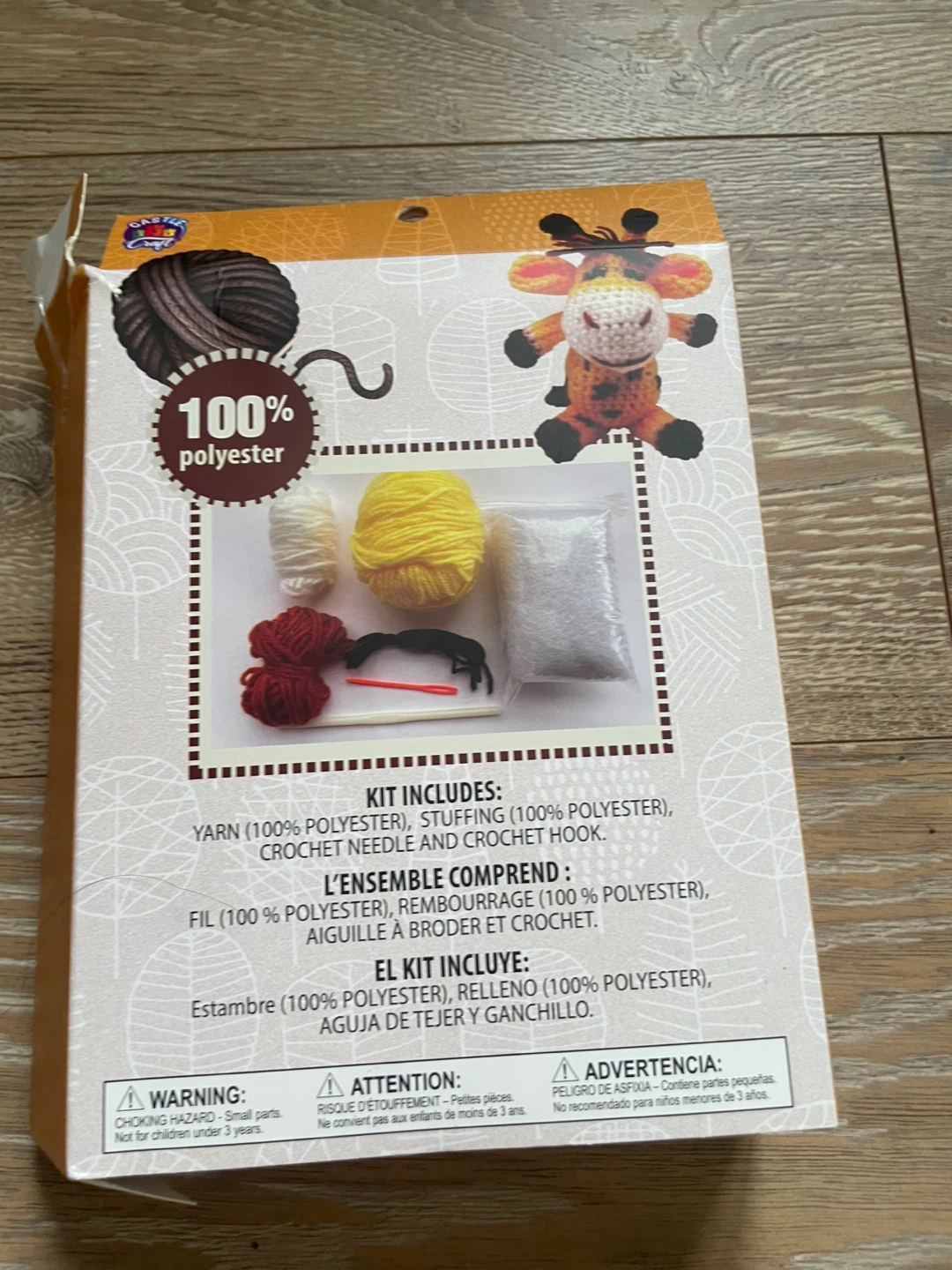 ⚽️Castle Craft Crochet Your Own Giraffe Kit - photo 2