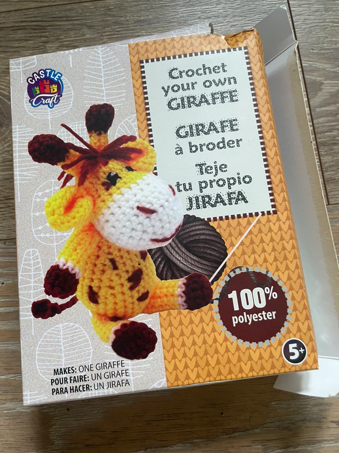 ⚽️Castle Craft Crochet Your Own Giraffe Kit