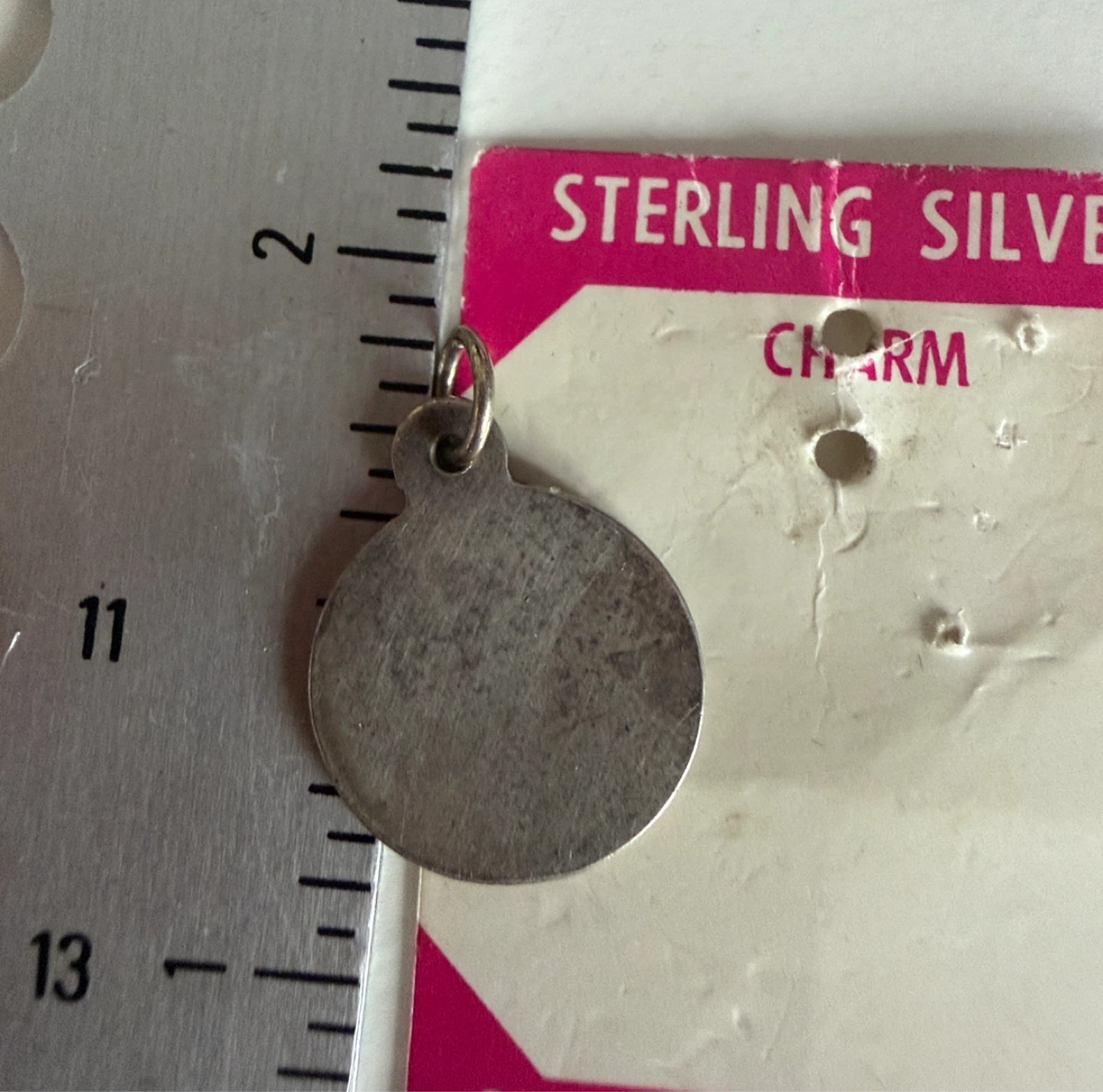 Sterling Silver Aquarius Charm Pendant - photo 2