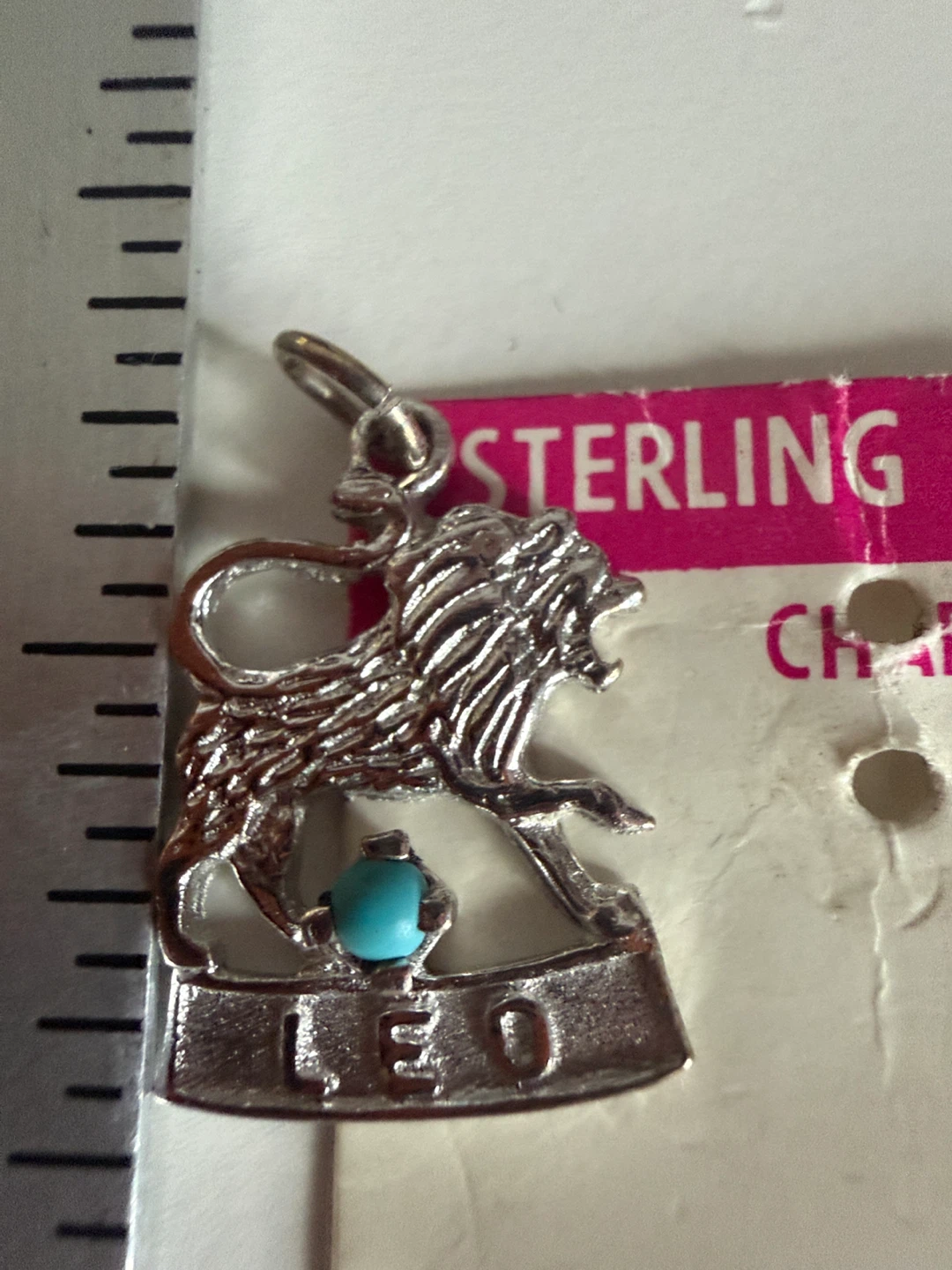 Sterling Silver Leo Charm - photo 3