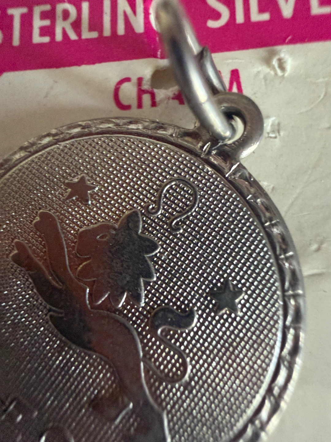 Sterling Silver Leo Charm - photo 2