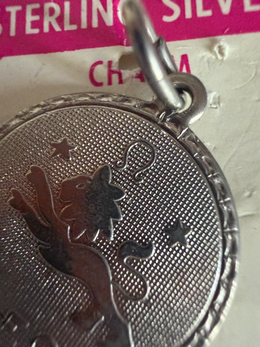 Sterling Silver Leo Charm - photo 2