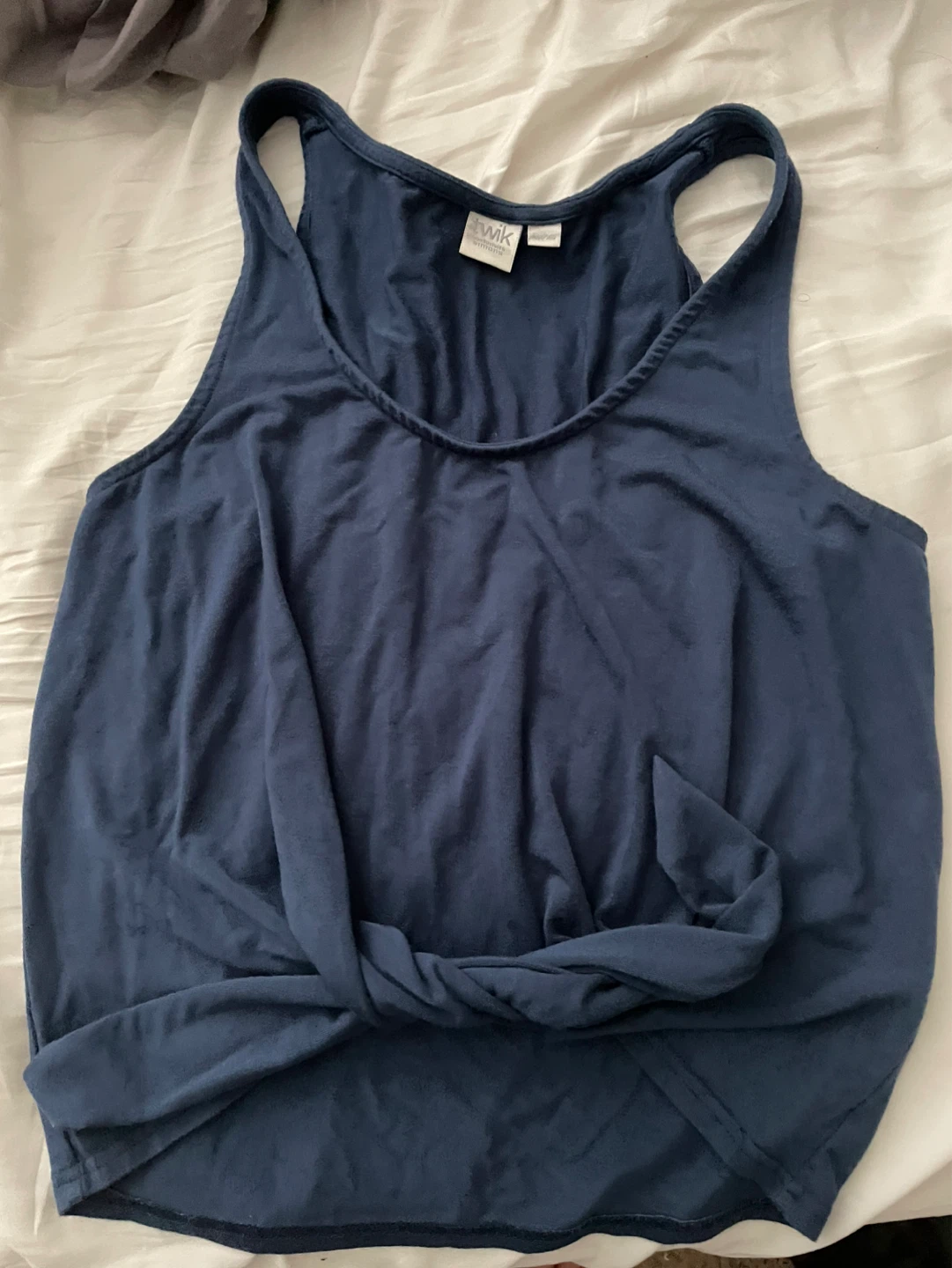 Twist Front Tank Top Twik size XS ⚽️