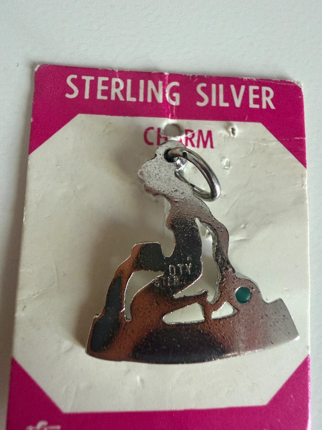 Sterling Silver Aquarius Charm - photo 3
