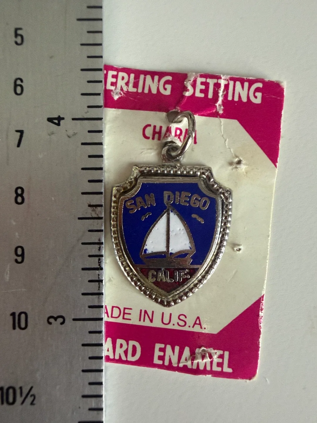 San Diego Sterling Silver Charm - photo 2
