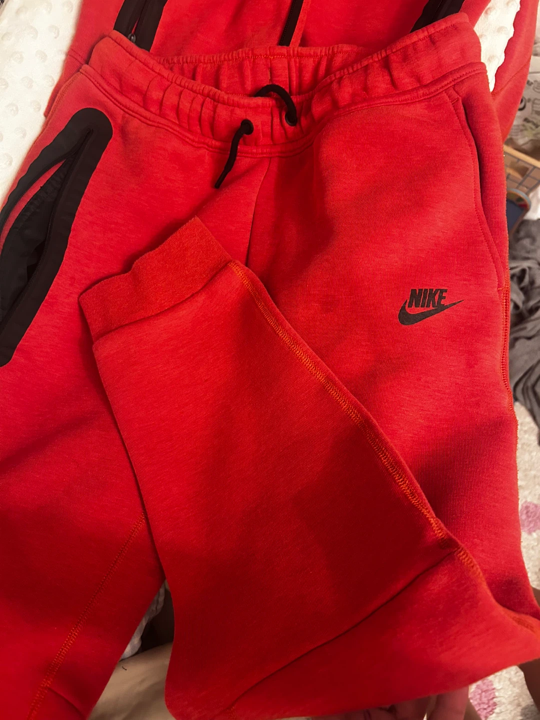 Nike Tech Fleece Tracksuit Set - Red ⚽️ - photo 2