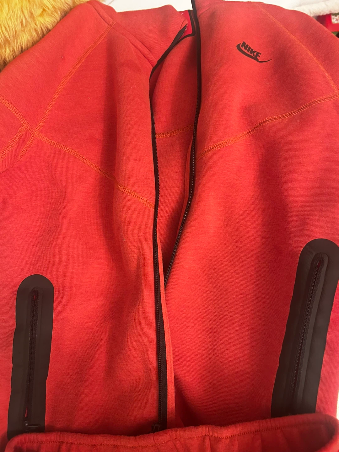 Nike Tech Fleece Tracksuit Set - Red ⚽️ - photo 3