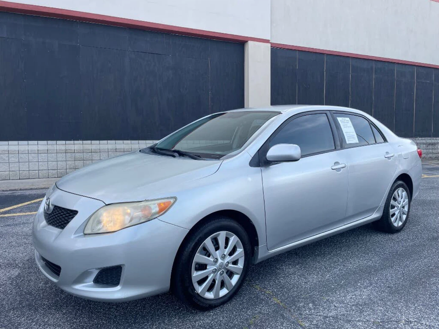 Silver 2009 Toyota Corolla LE Sedan