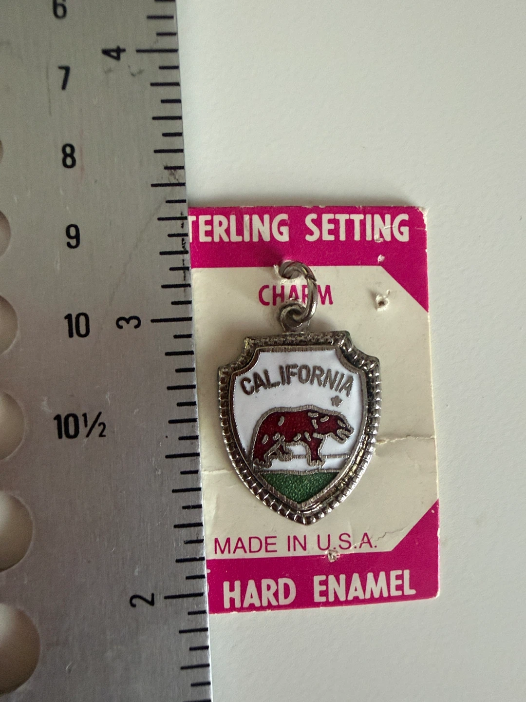 California Charm Sterling Setting Hard Enamel - photo 2