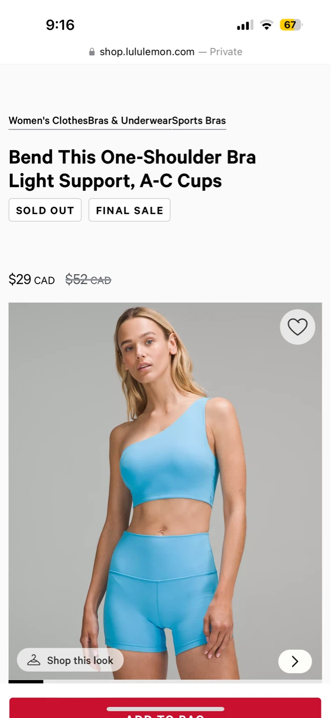Lululemon Bend This One-Shoulder Bra ⚽️ - photo 4