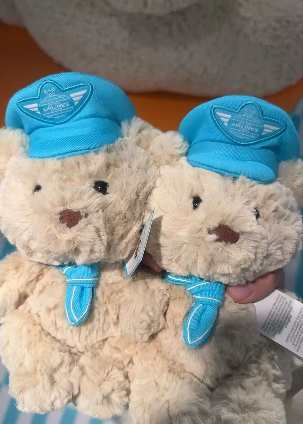 Jellycat Harrods exclusive bartholomew bear junior pilot outfit