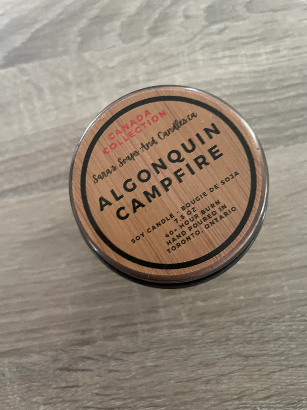 ⚽️Sana's Soaps And Candles Algonquin Campfire Soy Candle