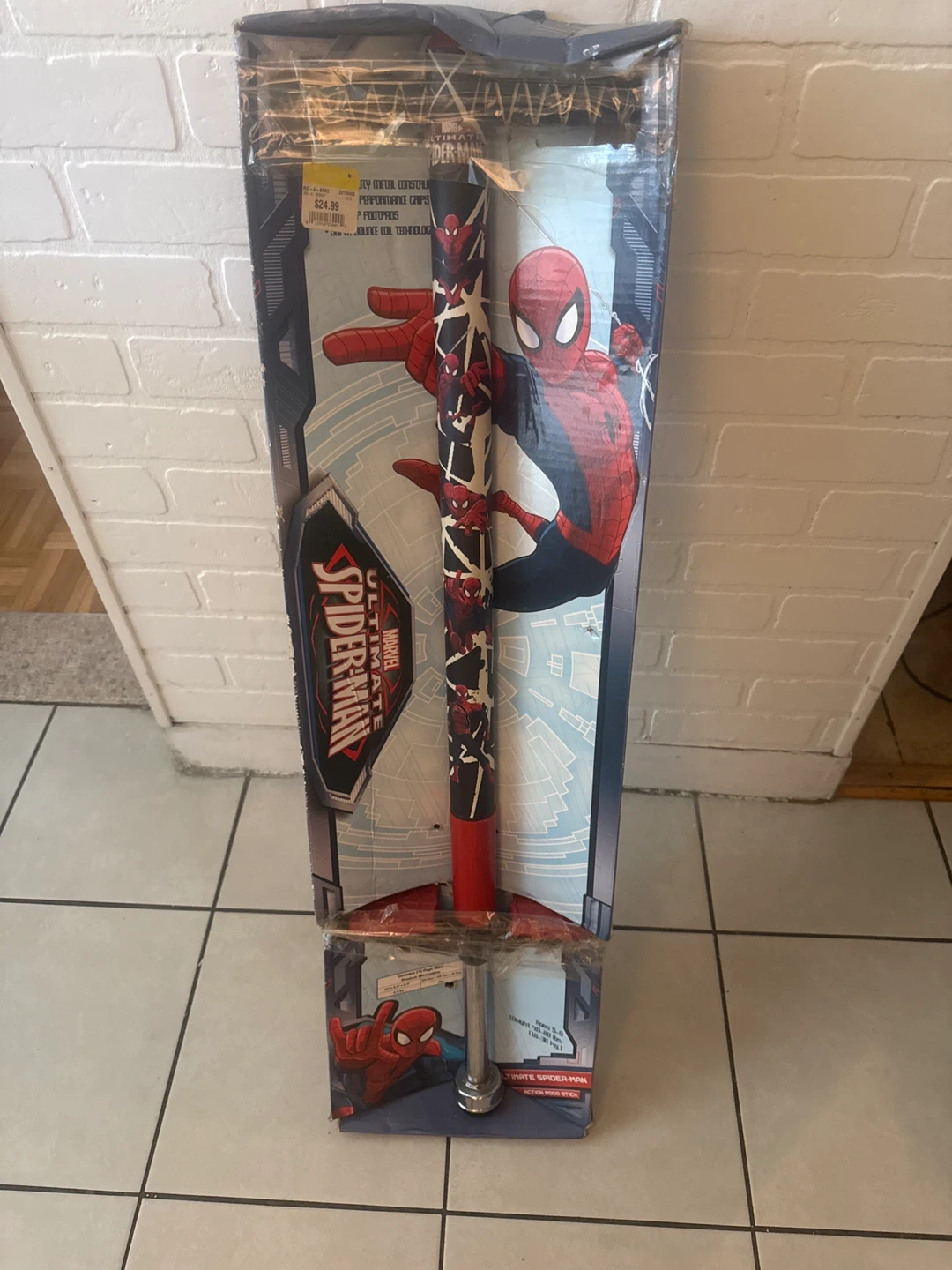 Marvel Ultimate Spider-Man Pogo Stick