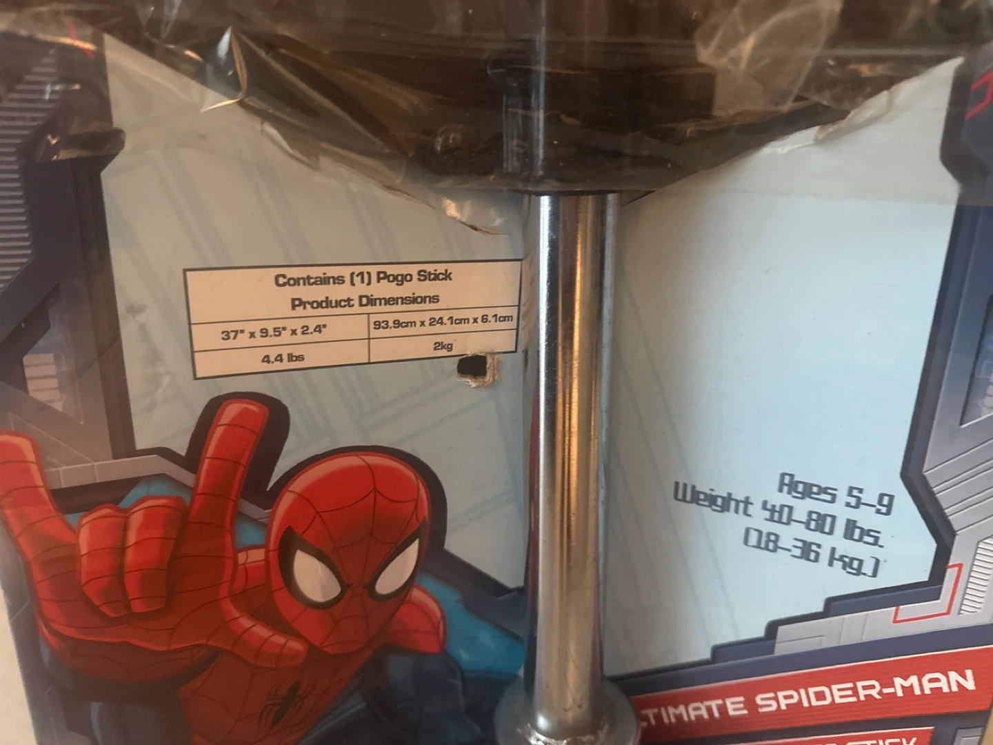 Marvel Ultimate Spider-Man Pogo Stick - photo 2