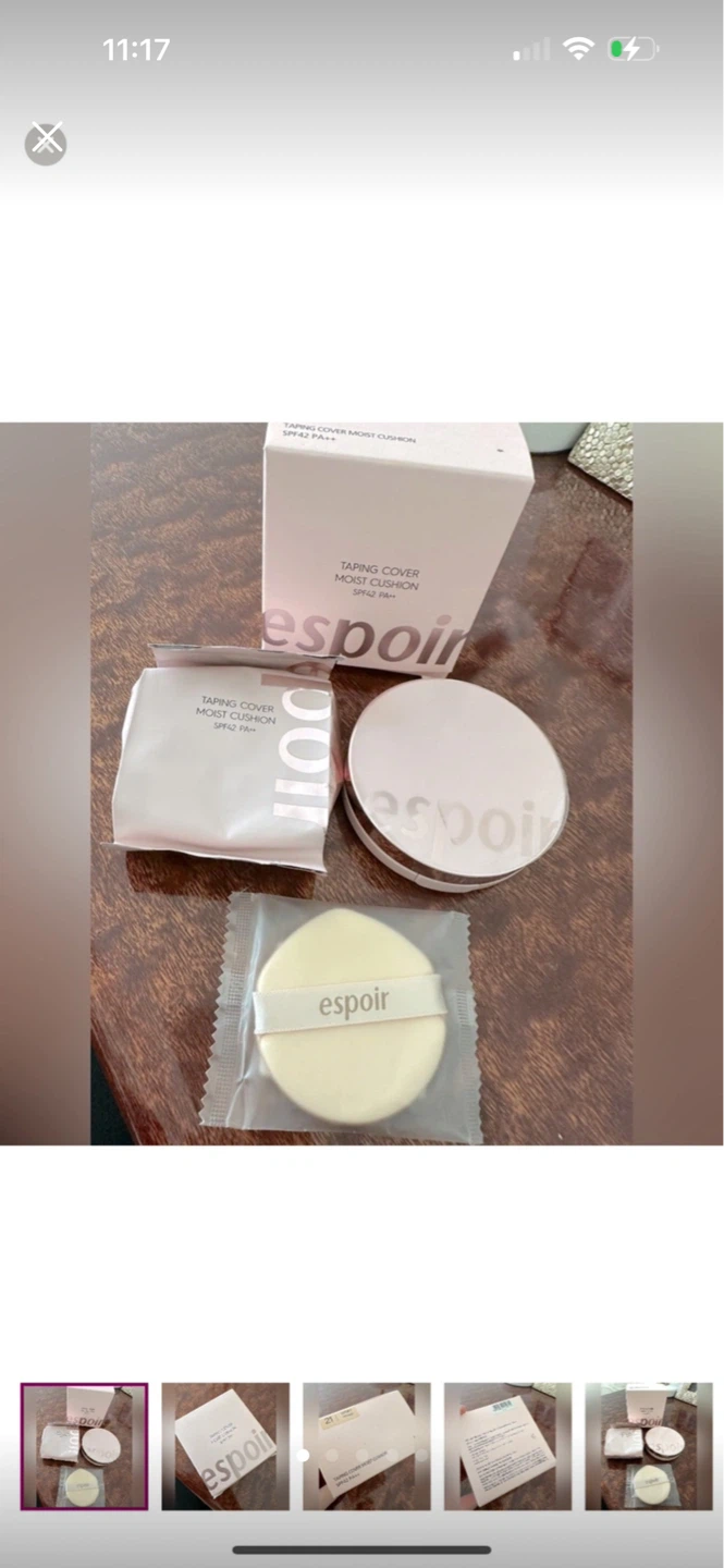 Espoir Taping Cover Moist Cushion (Ivory) ⚽️