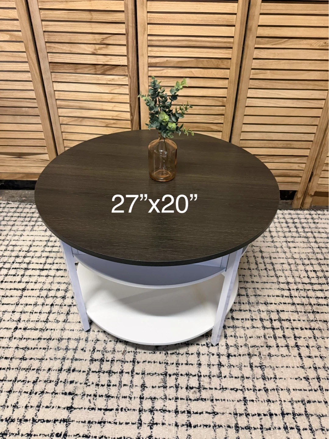 Round Lift-Top Coffee Table - photo 4